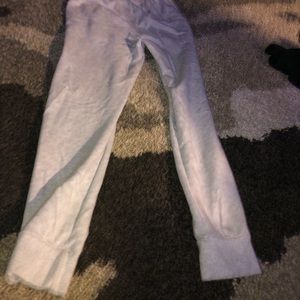 Gray puma joggers